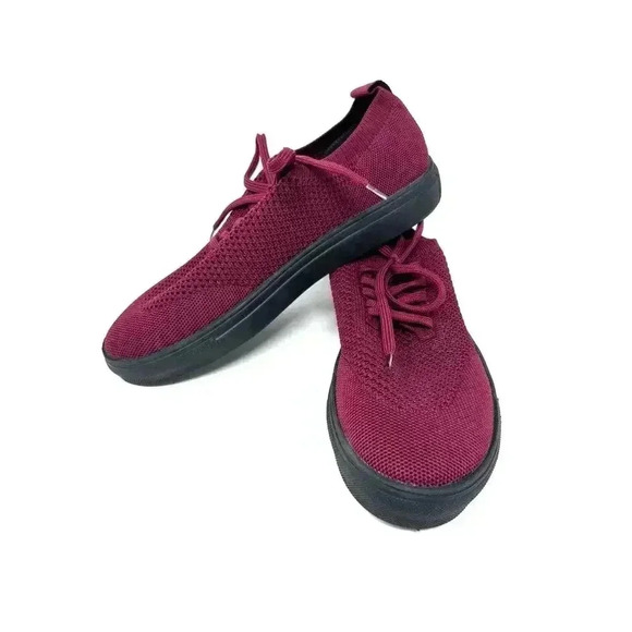 Flatheads Luft Ultralight Knit Sneakers Shoes Unisex Size 9 Crimson - Picture 4 of 12